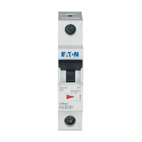 FAZ-Z1,6/1 - FAZ-Z1,6/1 278619 Y7-278619 EATON ELECTRIC Miniature circuit breaker (MCB), 1, 6A, 1p, Z-Char, AC