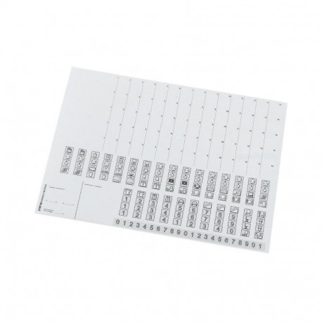 KLV-BSB - KLV-BSB 279268 Y7-279268 EATON ELECTRIC Imprintable sheet