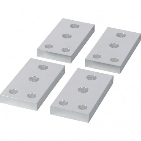 NZM4-4-XKM2S-1250 - NZM4-4-XKM2S-1250 284472 Y7-284472 EATON ELECTRIC Module plate, 2-hole, vertical, 4p, 1250A