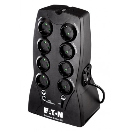 Eaton Protection Station 800 US - Eaton Protection Station 800 US 61082 EATON ELECTRIC Single Phase UPS UPS Off Line phase