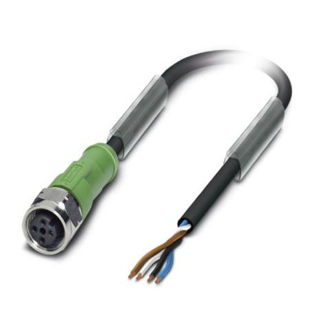 SAC-4P-10,0-PUR/M12FS VA - SAC-4P-10,0-PUR/M12FS VA 1515183 PHOENIX CONTACT Sensor/actuator cable