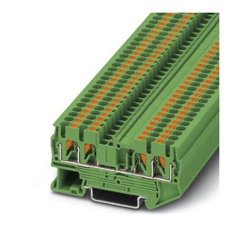 PT 2,5-QUATTRO GN - PT 2,5-QUATTRO GN 3209582 PHOENIX CONTACT Feed-through terminal block