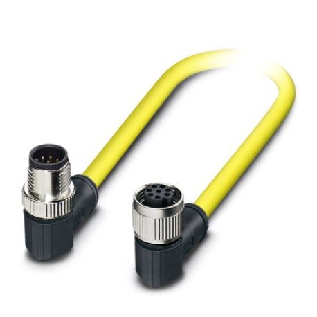 SAC-8P-M12MR/ 0,5-542/M12FR BK - SAC-8P-M12MR/ 0,5-542/M12FR BK 1406099 PHOENIX CONTACT Sensor/actuator cable