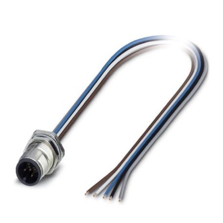 SACC-DSI-MS-5P-M12/0,5 PVSQ0,5 - SACC-DSI-MS-5P-M12/0,5 PVSQ0,5 1401814 PHOENIX CONTACT Panel feed-through