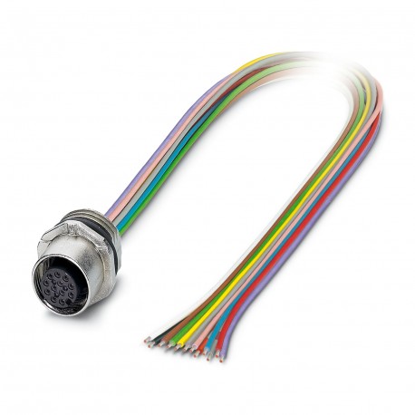 SACC-E-FS-12CON-M16/1,0 SCO - SACC-E-FS-12CON-M16/1,0 SCO 1401030 PHOENIX CONTACT Flush-type connector