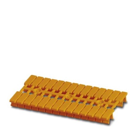 UM-TM (4X10) OG - UM-TM (4X10) OG 0833137 PHOENIX CONTACT Marker for terminal blocks, Roll, orange, unlabeled, rotulable with:..