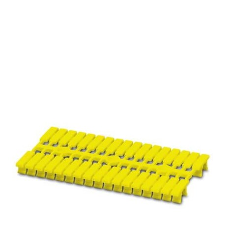 UM-TM (3,5X10) YE - UM-TM (3,5X10) YE 0833132 PHOENIX CONTACT Marker for terminal blocks, Strip, yellow, unlabeled, rotulable wi..