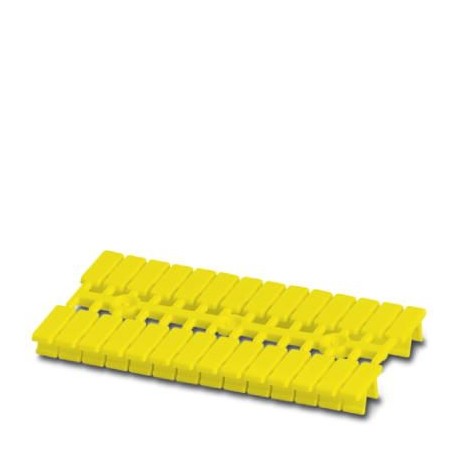 UM-TM (4X10) YE - UM-TM (4X10) YE 0833138 PHOENIX CONTACT Marker for terminal blocks, Strip, yellow, unlabeled, rotulable with..