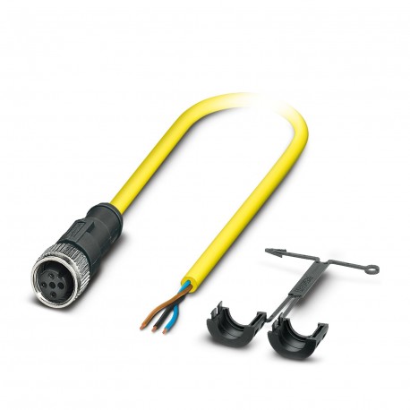 SAC-HZ-3P-5,0-542/ FS SCO BK - SAC-HZ-3P-5,0-542/ FS SCO BK 1409533 PHOENIX CONTACT Sensor/actuator cable