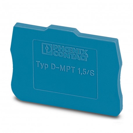 D-MPT 1,5/S BU - D-MPT 1,5/S BU 3248121 PHOENIX CONTACT End cover
