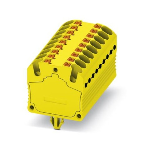 MP 18X1,5-RZ YE - MP 18X1,5-RZ YE 3248450 PHOENIX CONTACT Microborne step, bridged internally, with safety pins for fixation, ..