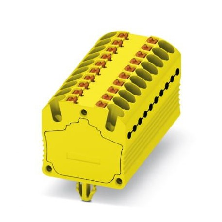 MP 20X1,5-RZ YE - MP 20X1,5-RZ YE 3248452 PHOENIX CONTACT Microborne step, bridged internally, with safety pins for fixation, ..