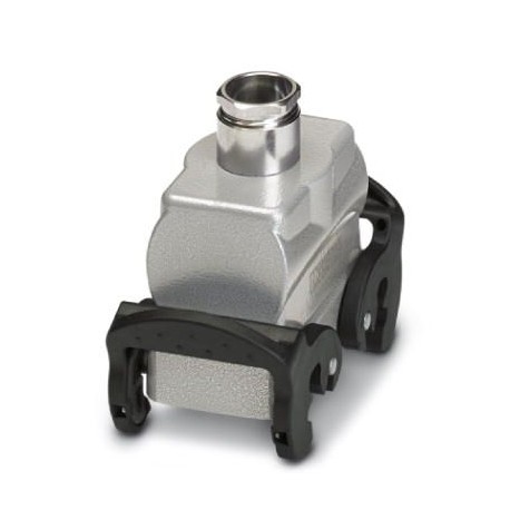 HC-B 10-TMQ-N-M1M20G - HC-B 10-TMQ-N-M1M20G 1460185 PHOENIX CONTACT Housing air HEAVYCON B10, with cross-axle lock, height 56 mm, w..