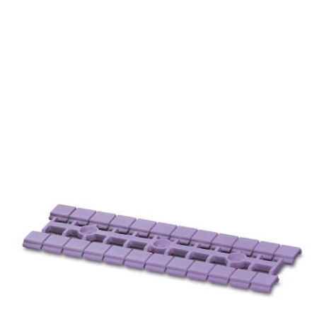 UM-TMF (5X5) VT - UM-TMF (5X5) VT 0833085 PHOENIX CONTACT Marker for terminal blocks, Strip, violet, unlabeled, rotulable with..