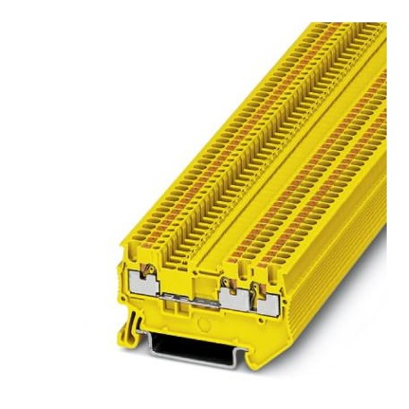 PT 1,5/S-TWIN YE - PT 1,5/S-TWIN YE 3208159 PHOENIX CONTACT Feed-through terminal block