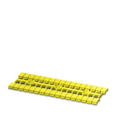 UM-TMF (3,5X5) YE - UM-TMF (3,5X5) YE 0833072 PHOENIX CONTACT Marker for terminal blocks, Strip, yellow, unlabeled, rotulable wi..