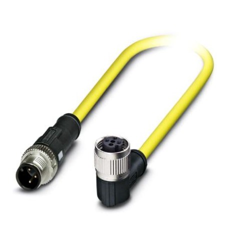 SAC-3P-M12MS/ 0,5-542/M12FR BK - SAC-3P-M12MS/ 0,5-542/M12FR BK 1406301 PHOENIX CONTACT Sensor/actuator cable