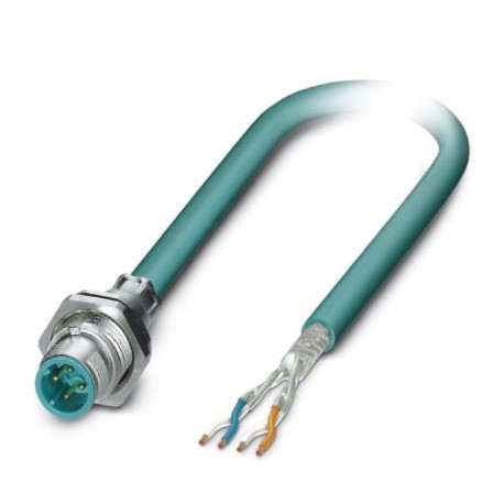 SACCBP-M12MSD-4CON-M16/5,0-931 - SACCBP-M12MSD-4CON-M16/5,0-931 1551590 PHOENIX CONTACT Bus system flat-type plug