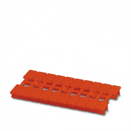 UM-TM (6X10) RD - UM-TM (6X10) RD 0833148 PHOENIX CONTACT Marker for terminal blocks, Strip, red, unlabeled, rotulable with: T..