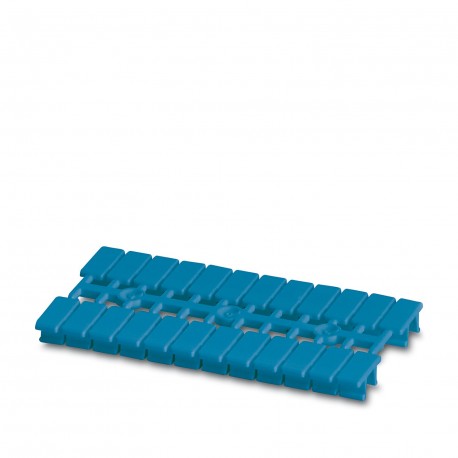 UM-TM (5X10) BU - UM-TM (5X10) BU 0833146 PHOENIX CONTACT Marker for terminal blocks, Strip, blue, unlabeled, rotulable with: ..