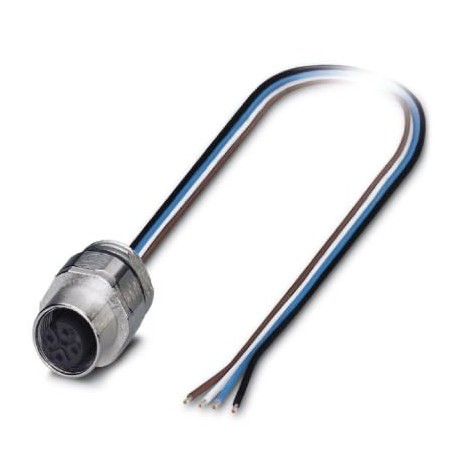 SACC-EC-M12FS-4CON-PG9/1,5 - SACC-EC-M12FS-4CON-PG9/1,5 1508349 PHOENIX CONTACT Flush-type connector
