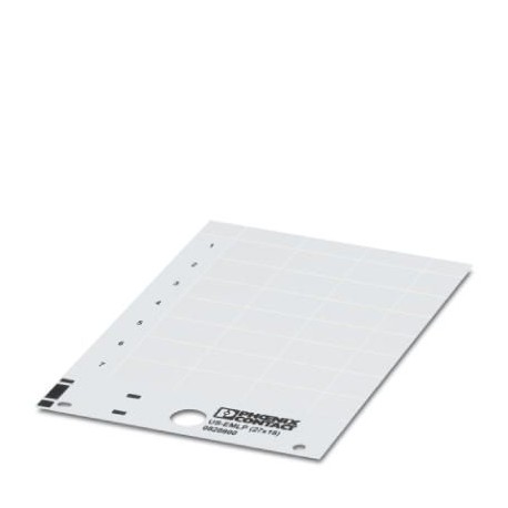 US-EMLP (85,6X54) BU - US-EMLP (85,6X54) BU 0804284 PHOENIX CONTACT Plastic label