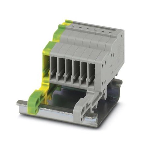 PPC 1,5/S-NS/7 (1GNYE/6GY) - PPC 1,5/S-NS/7 (1GNYE/6GY) 3213346 PHOENIX CONTACT COMBI receptacle