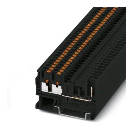 PT 2,5-TWIN/1P BK - PT 2,5-TWIN/1P BK 3209647 PHOENIX CONTACT Feed-through terminal block