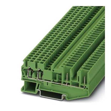 ST 2,5-QUATTRO/2P GN - ST 2,5-QUATTRO/2P GN 3061240 PHOENIX CONTACT Feed-through terminal block