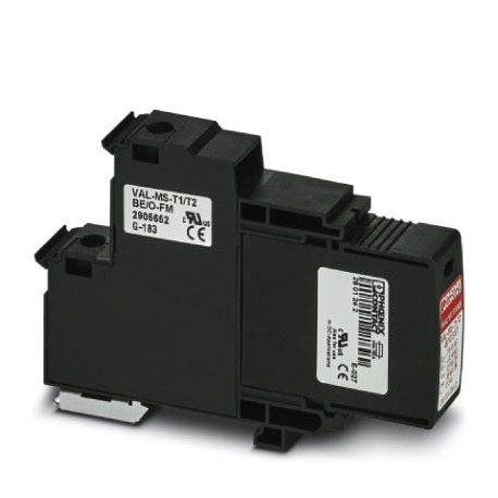 VAL-MS-T1/T2 48/12.5/O - VAL-MS-T1/T2 48/12.5/O 2906281 PHOENIX CONTACT Lightning/surge arrester type 1/2