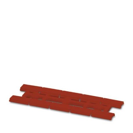 UM-TMF (12X5) RD - UM-TMF (12X5) RD 0833118 PHOENIX CONTACT Marker for terminal blocks, Strip, red, unlabeled, rotulable with: ..