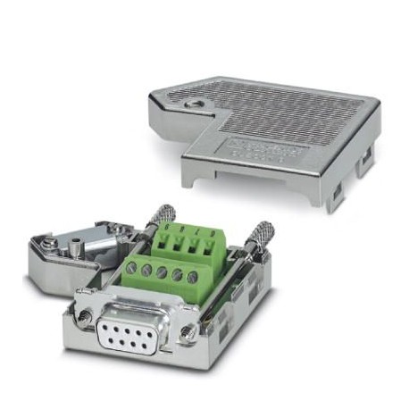 SUBCON 37/F-SH - SUBCON 37/F-SH 2300986 PHOENIX CONTACT D-SUB connector, 37 pole, female connection, cable entry under 35, un..