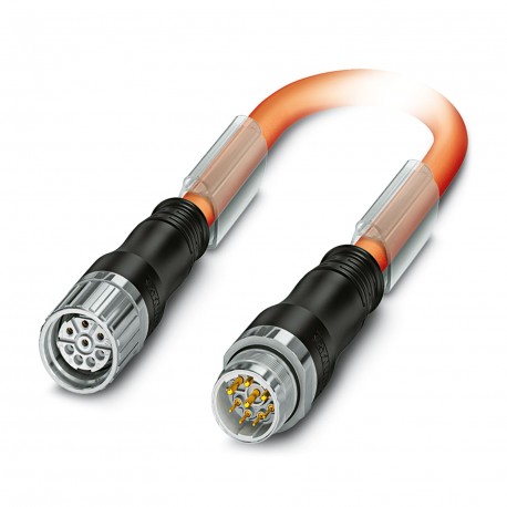 K-7E-M23 M9/5,8-D03/M23 F8 - K-7E-M23 M9/5,8-D03/M23 F8 1627502 PHOENIX CONTACT Plug-in connector plastic-coated on both sides,Length: 5...