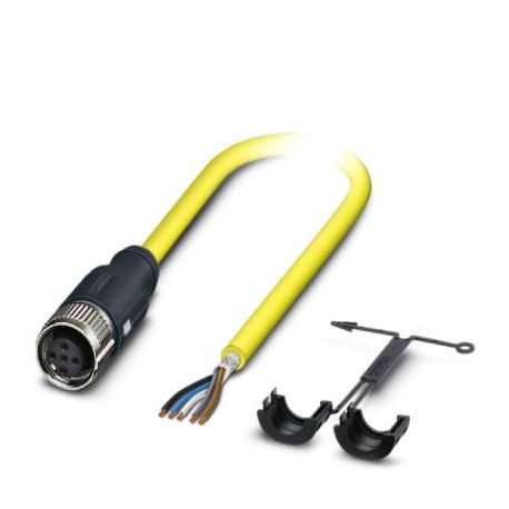 SAC-HZ-5P-10,0-542/FSSHSCO BK - SAC-HZ-5P-10,0-542/FSSHSCO BK 1409592 PHOENIX CONTACT Sensor/actuator cable