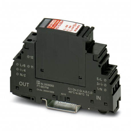 PLT-T3-230-FM - PLT-T3-230-FM 2906491 PHOENIX CONTACT Type 3 surge protection device