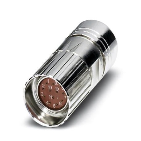 RF-16S2N8A80DU - RF-16S2N8A80DU 1613732 PHOENIX CONTACT Connector enchuf. cable, straight, Locking screw, M23, No. of poles: ..