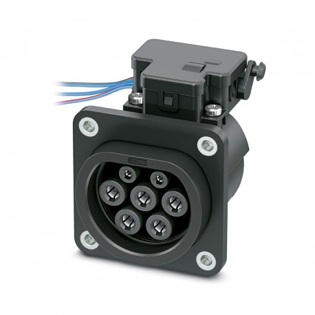 EV-T2M3SE24-3AC32A-0,7M6,0E14 - EV-T2M3SE24-3AC32A-0,7M6,0E14 1627987 PHOENIX CONTACT Socket Outlet