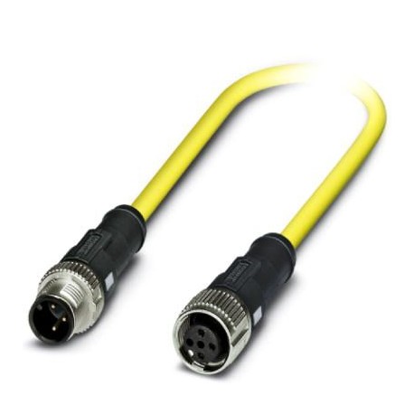 SAC-3P-M12MS/ 1,5-542/M12FS BK - SAC-3P-M12MS/ 1,5-542/M12FS BK 1406298 PHOENIX CONTACT Sensor/actuator cable