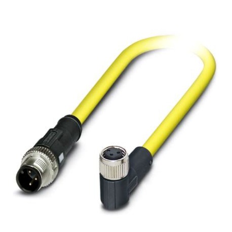 SAC-3P-M12MS/ 0,5-542/M8FR BK - SAC-3P-M12MS/ 0,5-542/M8FR BK 1406297 PHOENIX CONTACT Sensor/actuator cable