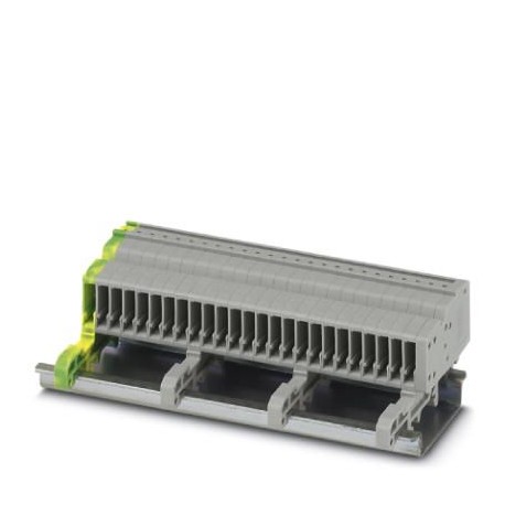 PPC 1,5/S-NS/25 (1GNYE/24GY) - PPC 1,5/S-NS/25 (1GNYE/24GY) 3213351 PHOENIX CONTACT COMBI receptacle