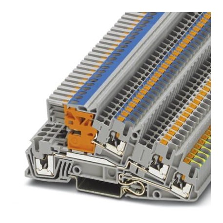 PTI 2,5-PE/LO/NT - PTI 2,5-PE/LO/NT 3213941 PHOENIX CONTACT Installation ground terminal block