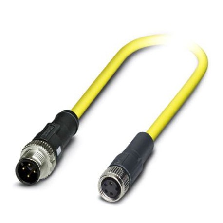 SAC-4P-M12MS/ 1,5-542/M8 FS BK - SAC-4P-M12MS/ 1,5-542/M8 FS BK 1406215 PHOENIX CONTACT Sensor/actuator cable