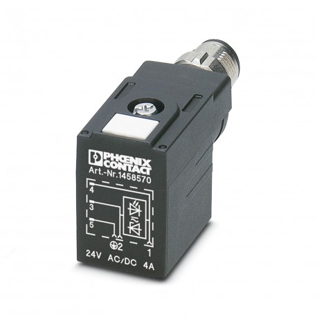 SAC-3P-MR/BI-1L-Z SCO 180 - SAC-3P-MR/BI-1L-Z SCO 180 1409724 PHOENIX CONTACT Valve connector, 3-pin, male Connector right angle M12, a-..