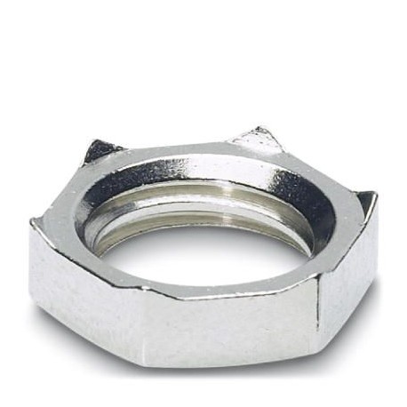 SACC-M12-NUT-SH - SACC-M12-NUT-SH 1556508 PHOENIX CONTACT Nut CEM M12, required on surfaces of casing with coating for the con..