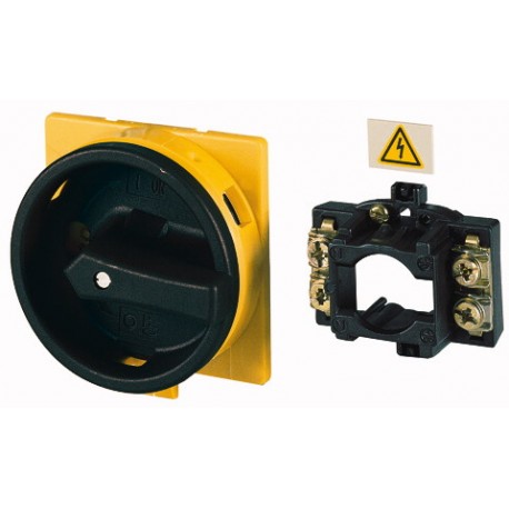 CONVERSION KIT FOR T5 80Wmax1H - CONVERSION KIT FOR T5 80Wmax 1H OTK1 EATON ELECTRIC Conversion kit on main switch, handle black, for T5-/E-/Z