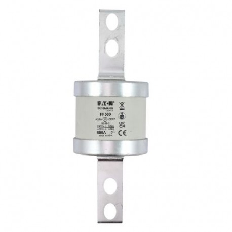 500AMP 690V AC / 400V DC - 500AMP 690V AC / 400V DC FF500 EATON ELECTRIC Fuse-link, LV, 500 A, AC 690 V, BS88/C2, 74 x 210 mm, gL/gG, BS