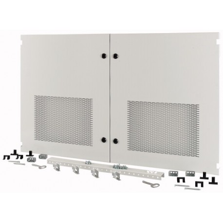 XTSZDSQV3-H700W1200 - XTSZDSQV3-H700W1200 179368 Y7-179368 EATON ELECTRIC Section wide door, ventilated, HxW 700x1200mm, IP31, grey