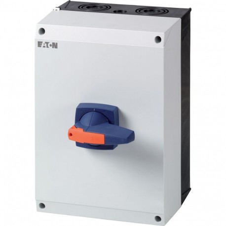 DMM-125/4/I5/P-B - DMM-125/4/I5/P-B 172852 Y7-172852 EATON ELECTRIC Switch-disconnector, 4 pole, 125 A, with blue knob, surface..