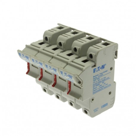 4P 14x51 Fuse Holder - 4P 14x51 Fuse Holder CH144DU EATON ELECTRIC Fuse-holder, low voltage, 50 A, AC 690 V, 14 x 51 mm, 4P, IEC