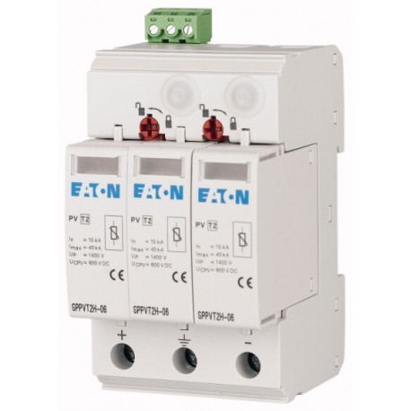 SPPVT2H-10-2+PE - SPPVT2H-10-2+PE 176096 Y7-176096 EATON ELECTRIC Terminal-Set PE/N max. 63A 2x (2x25mm2 + 27x16mm2)